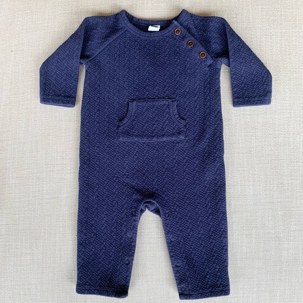 JANIE AND JACK Cable Cotton 1-Piece